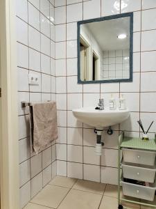Phòng tắm tại Apartamento Rural El Ciprés Complejo la Fontanina