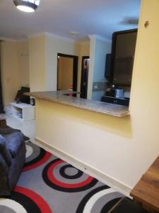 A kitchen or kitchenette at Comfortable studio in madinaty compound B11