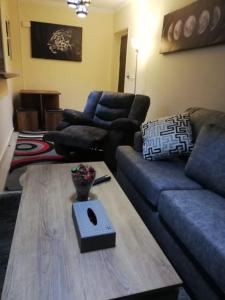 A seating area at Comfortable studio in madinaty compound B11