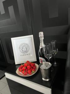 Nápoje v ubytovaní Apartament Lema Versace