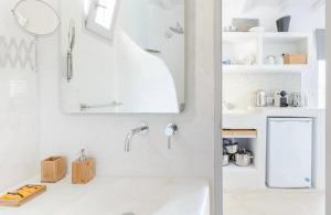 Eldhús eða eldhúskrókur á Villa Maestro Mykonos