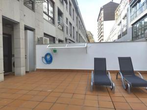 Fotografia z galérie ubytovania Estudio céntrico 2 con terraza y parking privado v destinácii Ourense