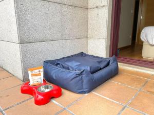 Posedenie v ubytovaní Estudio céntrico 2 con terraza y parking privado
