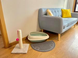 Posedenie v ubytovaní Estudio céntrico 2 con terraza y parking privado