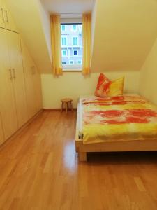 Postel nebo postele na pokoji v ubytování Ferienwohnung Schuhhaus Ganster
