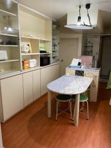 A kitchen or kitchenette at Palette Takashimadaira guest house