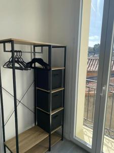 Poschodová posteľ alebo postele v izbe v ubytovaní Bel appartement T1 30m2 centre historique Aubagne
