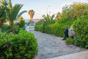 A garden outside Villino Agave