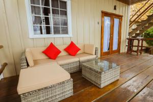 Χώρος καθιστικού στο Hidden Jewel Boutique Hotel