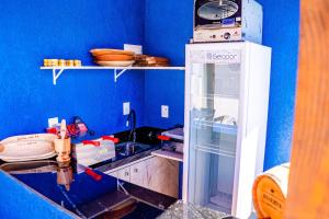 A cozinha ou cozinha compacta de Pousada SDOIS