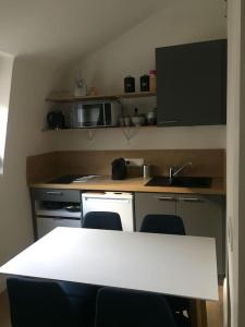 Kuchyňa alebo kuchynka v ubytovaní Appartement en cœur de ville + 1 fotografia