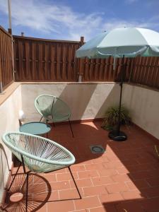 Balkón alebo terasa v ubytovaní Patio de Arance