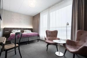 Postel nebo postele na pokoji v ubytování Best Western Hotell Ljungby