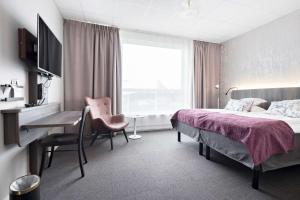 Postel nebo postele na pokoji v ubytování Best Western Hotell Ljungby