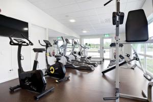 Fitness centrum a/nebo fitness zařízení v ubytování Best Western Hotell Ljungby