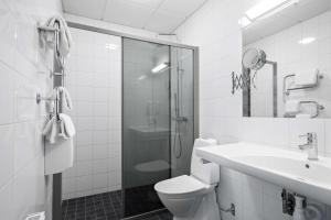 Koupelna v ubytování Best Western Hotell Ljungby