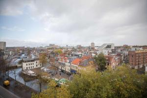 Nespecifikovaný výhled na destinaci Groningen nebo výhled na město při pohledu z hotelu
