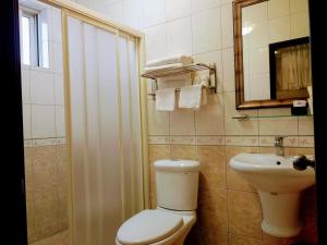 Koupelna v ubytování Ju Jia Xiao Zhan Homestay