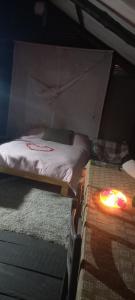 Postel nebo postele na pokoji v ubytování Skale Peregrino