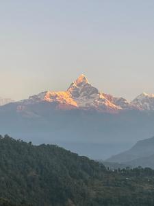 Pemandangan gunung umum atau pemandangan gunung yang diambil dari hotel