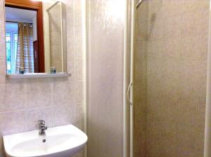 Koupelna v ubytování Hotel Ricci