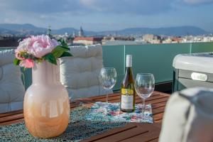 Nápoje v ubytovaní Centropolitan Penthouse #jacuzzi #freeparking