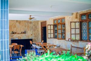 Posezení v ubytování Ondo House