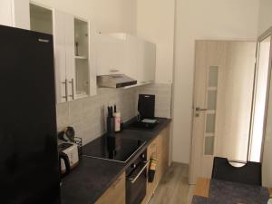 Kuchyň nebo kuchyňský kout v ubytování Appartment Ipsum