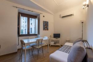 En sittgrupp på Borsa Apartments by Wonderful Italy