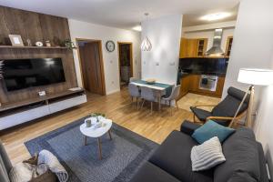 Kuchyňa alebo kuchynka v ubytovaní Pleasure Place Apartment