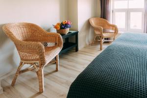 Posezení v ubytování Weavers' Guest House Kalndaki