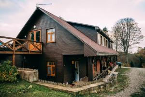 Budova, kde se penzion – hostinec nachází