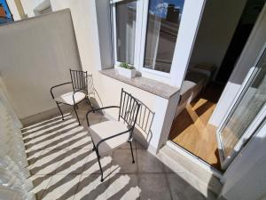Balkón alebo terasa v ubytovaní Apartments CHIARA