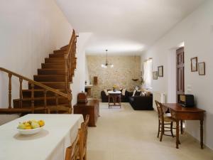 Χώρος καθιστικού στο Villa Nikolaos