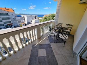 Balkón alebo terasa v ubytovaní Apartments CHIARA