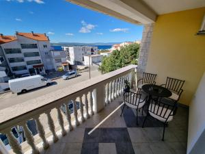 Balkón alebo terasa v ubytovaní Apartments CHIARA