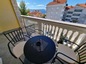 Balkón alebo terasa v ubytovaní Apartments CHIARA