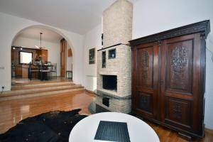 Kuchyň nebo kuchyňský kout v ubytování Apartments Jasminka
