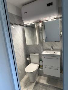 Kúpeľňa v ubytovaní Joli studio très clair à proximité mer pour 3 personnes