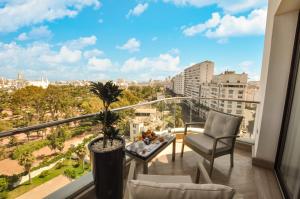 Balkón nebo terasa v ubytování Suite Hotel Casa Diamond