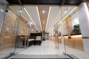 Vstupní hala nebo recepce v ubytování Hotel One Up