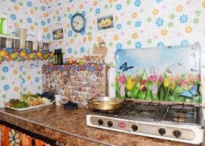 Dapur atau dapur kecil di Tetouan house