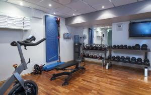 Fitness centrum a/nebo fitness zařízení v ubytování Thon Hotel Vettre
