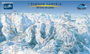 Fotografia z galérie ubytovania Eden Studio station la Foux Allos centre, 5 couchages avec chambre MENAGE INCLUS v destinácii La Foux