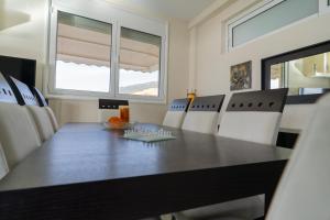 Posezení v ubytování Villa Alpha Sea View