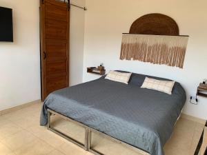 Кровать или кровати в номере Casa en el centro de Salta - Casaguemessalta