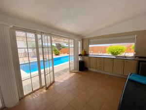 The swimming pool at or close to Bright Villa in Vidreres with Private Pool and Jacuzzi