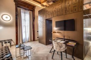 Posezení v ubytování Martius Private Suites Hotel