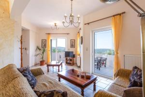 Posezení v ubytování Villa Kardasis