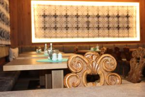A seating area at Apart Garni Jägerheim